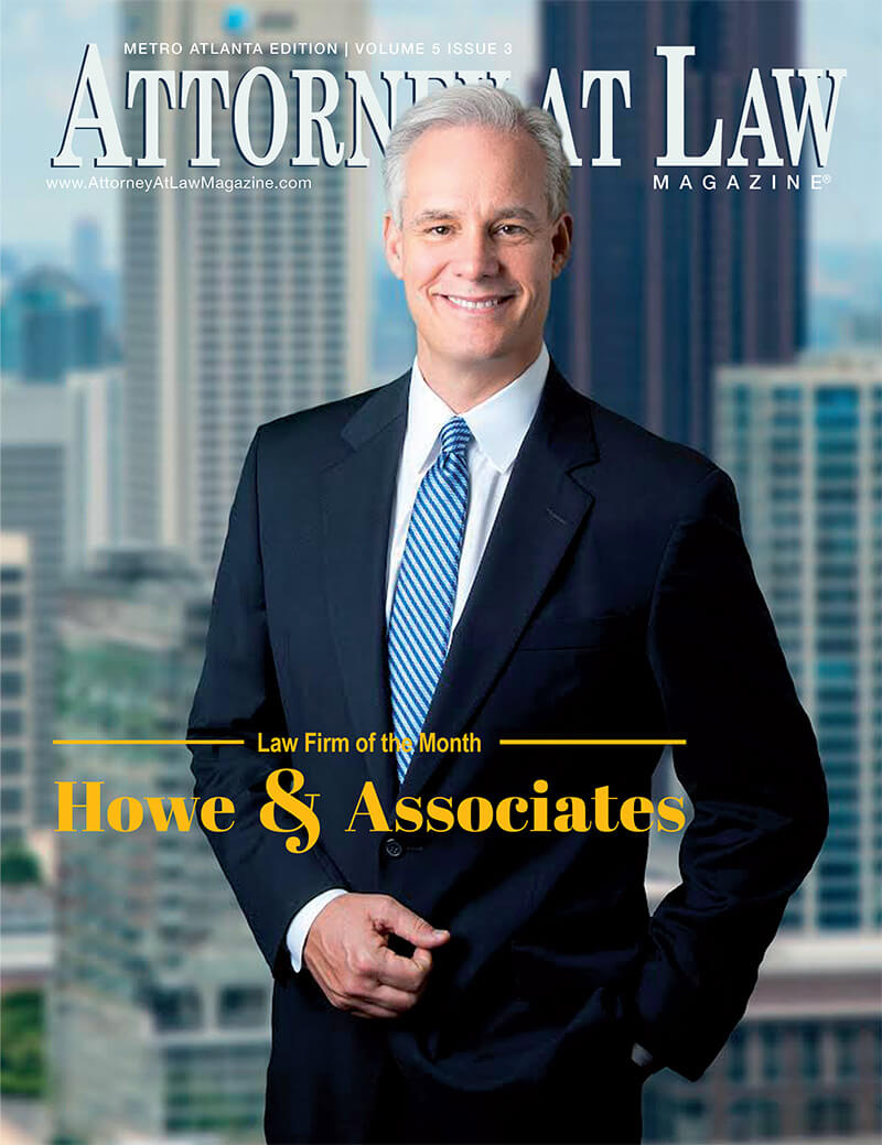 Howe & Associates - Law Firm of the Month Cover