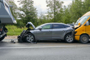 image of a car accident