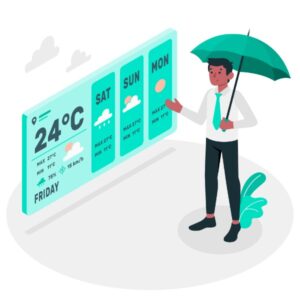 Illustrated advanced tech predicts accurate weather conditions